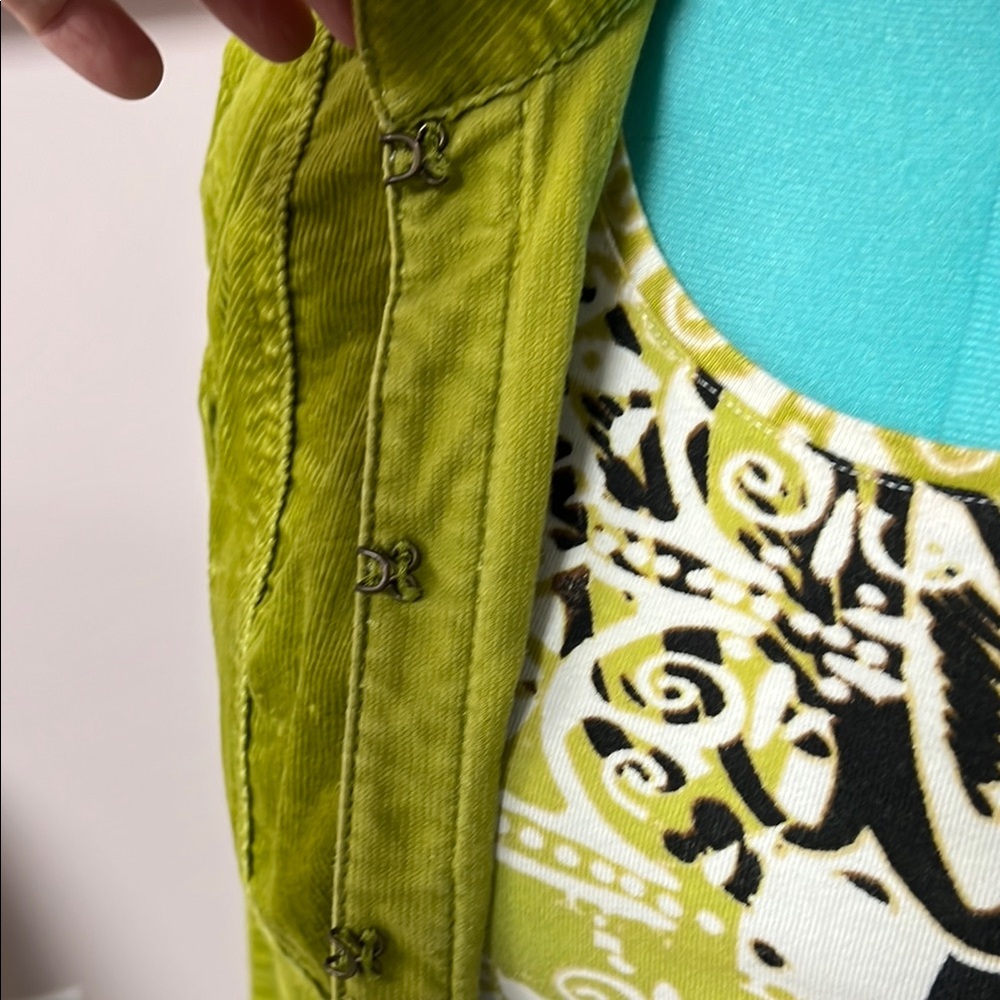 Chico's Vibrant Green Utility Jacket - Picture 5 of 12